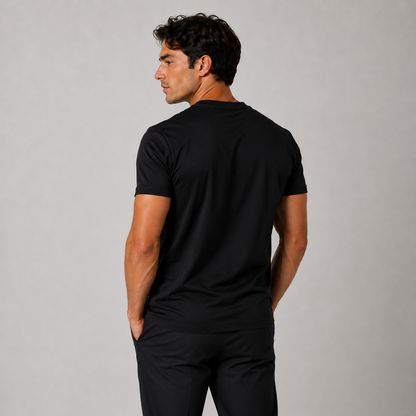 Black Mercerized T-shirt